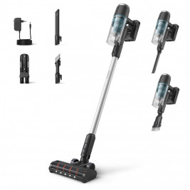 Philips 3000 series XC3031 Stick vacuum Battery Dry Bagless Black, Blue