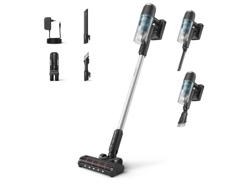 Philips 3000 series XC3031 Stick vacuum Battery Dry Bagless Black, Blue XC3031/01 – Philips Аксесоари за прахосмукачки
