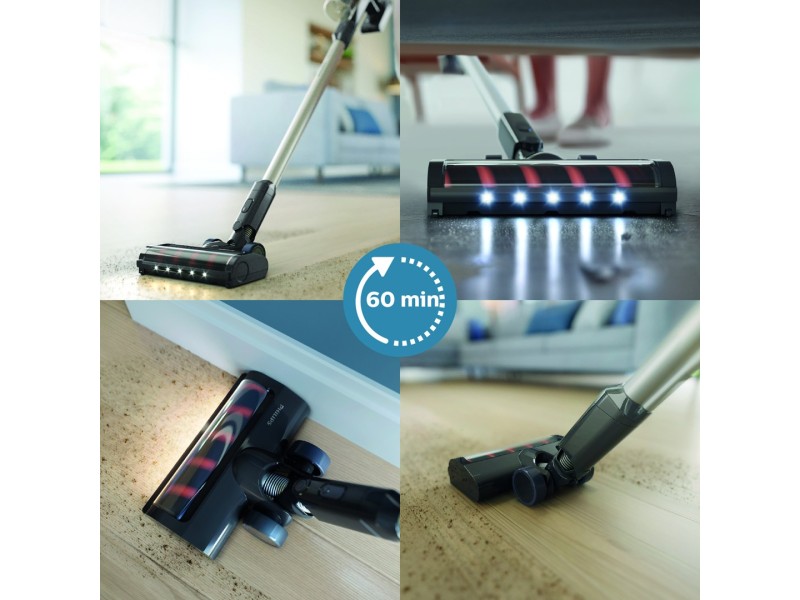 Philips 3000 series XC3031 Stick vacuum Battery Dry Bagless Black, Blue XC3031/01 – Philips Аксесоари за прахосмукачки
