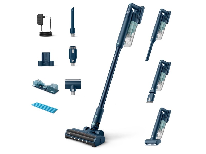 Philips 5000 series XC5141/01 stick vacuum/electric broom Battery Dry&wet Cyclonic Bagless Green, Sage XC5141/01 – Philips Аксесоари за прахосмукачки