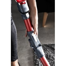 Tefal TY9879WO stick vacuum/electric broom Bagless 0.9 L Black, Red