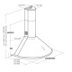 Akpo WK-4 Dandys Eco 60 Wall-mounted White WK-4 DANDYS 60 BIAŁY – AKPO Абсорбатори