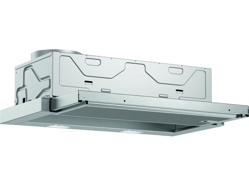 Bosch Serie 2 DFL063W56 cooker hood Semi built-in (pull out) Metallic 328 m³/h DFL063W56 – BOSCH Абсорбатори