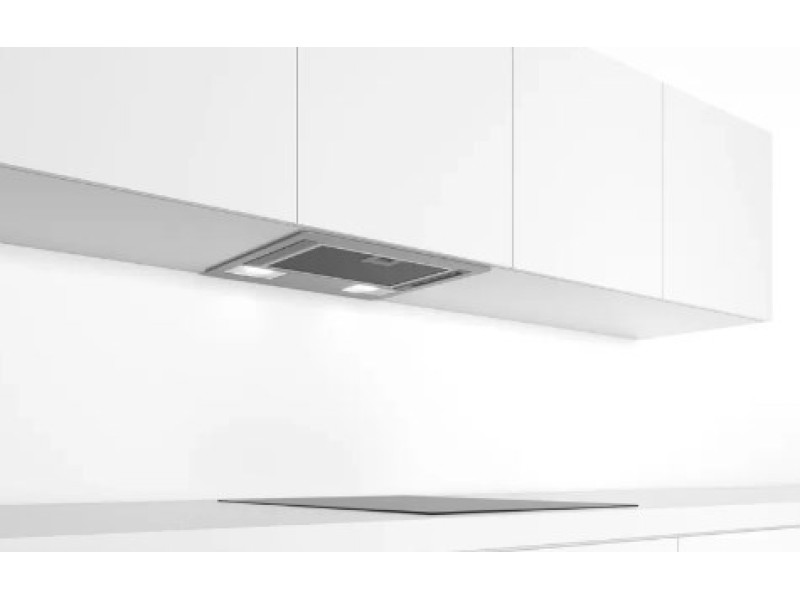 Bosch Serie 2 DLN53AA70 cooker hood 302 m³/h Built-in Stainless steel DLN53AA70 – BOSCH Абсорбатори