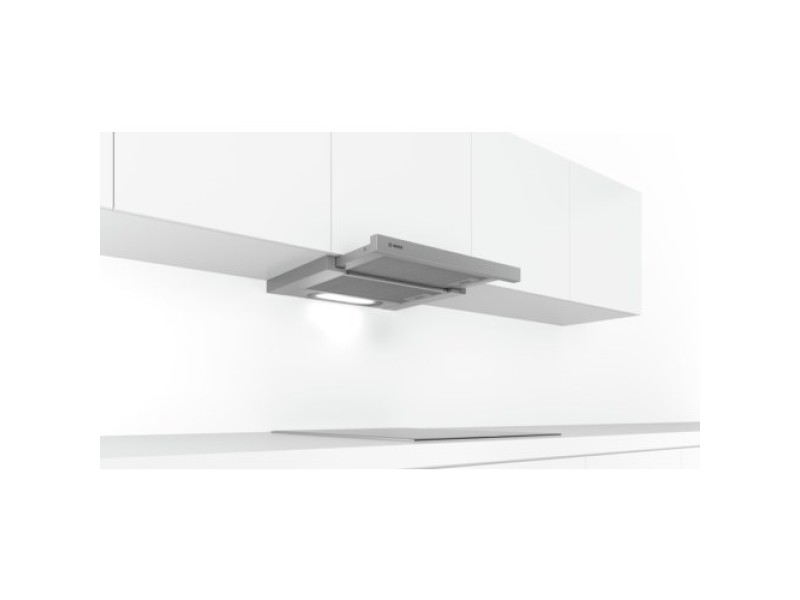 Bosch Serie 4 DFT63AC50 cooker hood Semi built-in (pull out) Silver 360 m³/h D DFT63AC50 – BOSCH Абсорбатори
