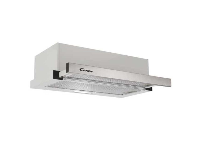 Candy CBT6130/3X cooker hood Semi built-in (pull out) Silver 157.8 m³/h CBT6130/3X – Candy Абсорбатори