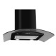 Chimney Hood Akpo WK-4 Largo Eco 60 Wall-mounted Black WK-4 LARGO ECO 60 CZARNY – AKPO Абсорбатори