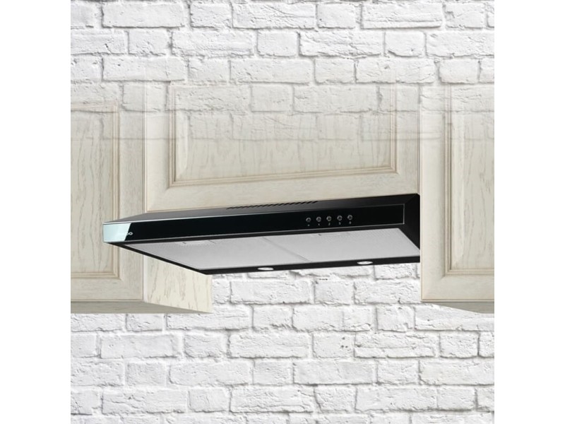 Hood AKPO WK-7 K50 BLACK - BLACK GLASS WK-7 K GLASS 50 CZARNY/CZARNE SZKŁO – AKPO Абсорбатори