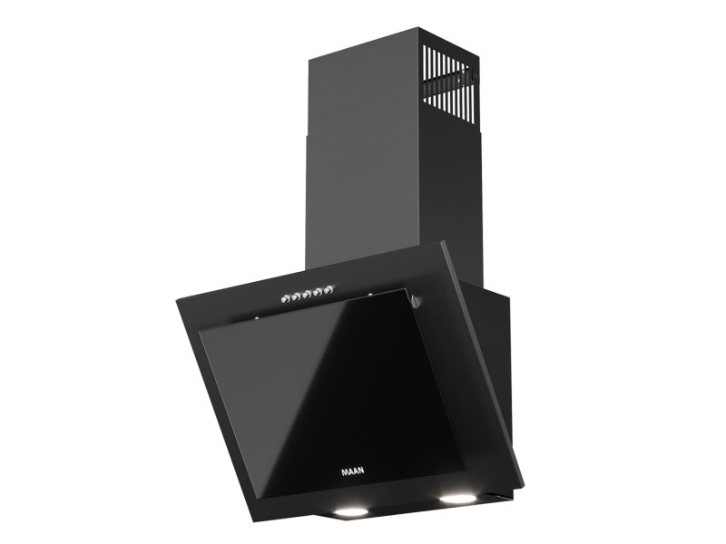 MAAN Vertical PG 60 canopy matte black Vertical PG 60 matowy czarny – MAAN Абсорбатори