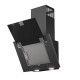 MAAN Vertical PG 60 canopy matte black Vertical PG 60 matowy czarny – MAAN Абсорбатори