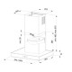 Wall-mounted hood MAAN Komoda Neo 60 610 m3/h, Black AGDMA2OKA0035 – MAAN Абсорбатори