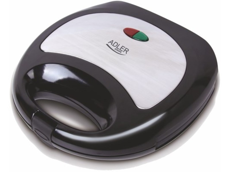 Adler AD 3015 sandwich maker 750 W Black, Silver AD 3015 – Adler Тостери