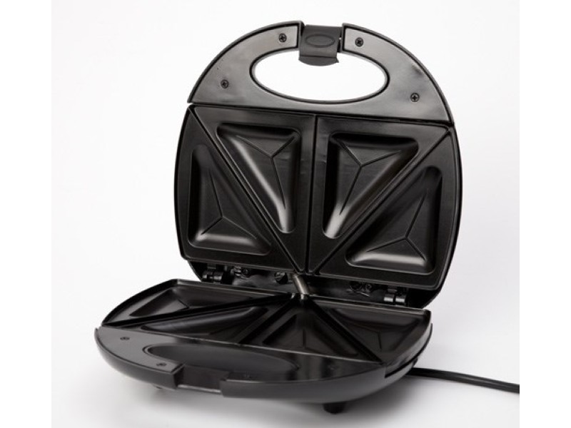 Adler AD 3015 sandwich maker 750 W Black, Silver AD 3015 – Adler Тостери