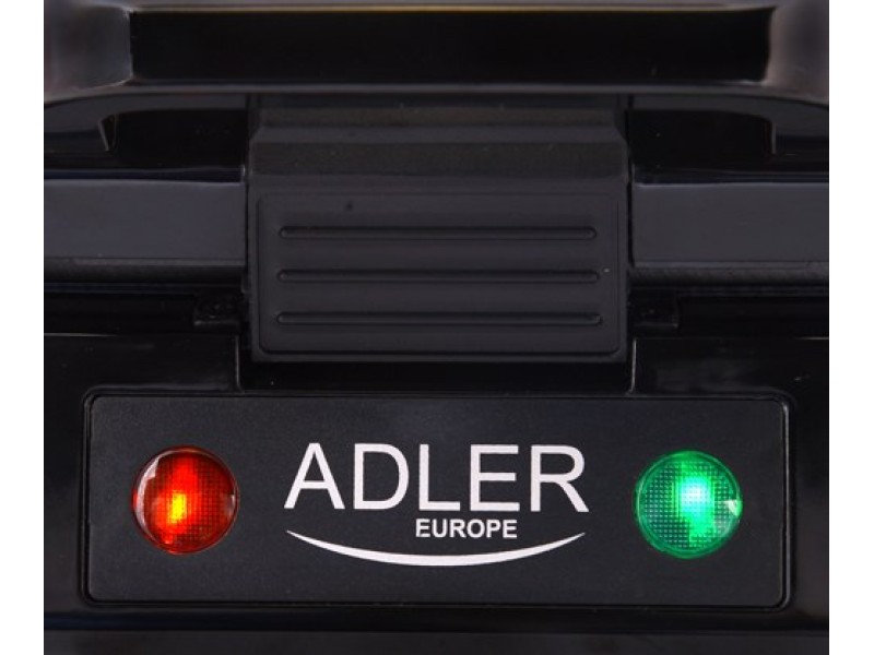 Adler AD 3036 waffle iron 4 waffle(s) Black,Grey 1500 W AD 3036 – Adler Тостери