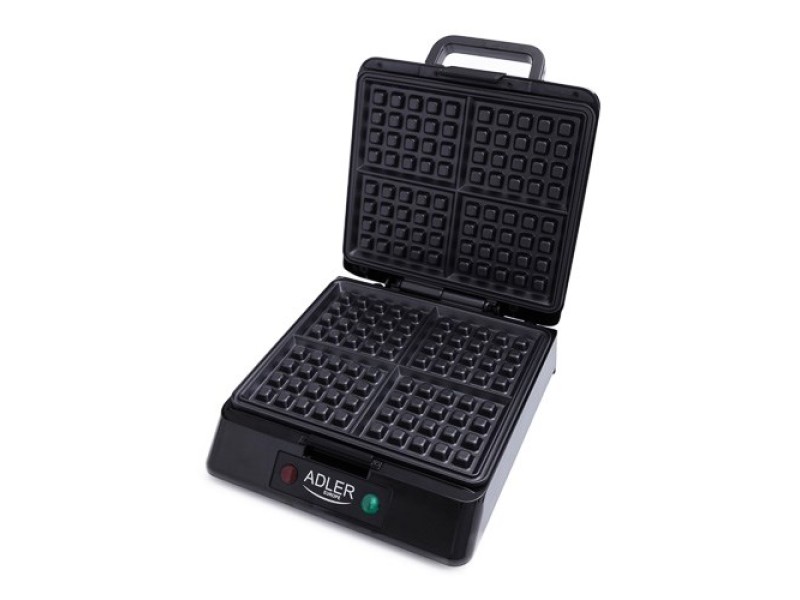 Adler AD 3036 waffle iron 4 waffle(s) Black,Grey 1500 W AD 3036 – Adler Тостери