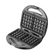 Adler AD 3040 sandwich maker 1200 W Black, Grey AD 3040 – Adler Тостери