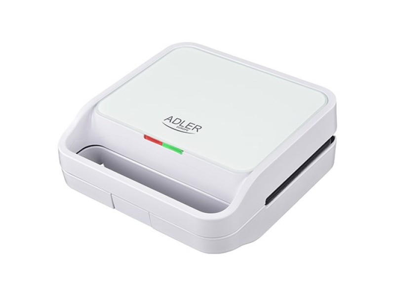 Adler AD 3070W Sandwich toaster White AD 3070w – Adler Тостери