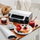 Adler AD 3073 Sandwich toaster Silver - Black AD 3073 – Adler Тостери
