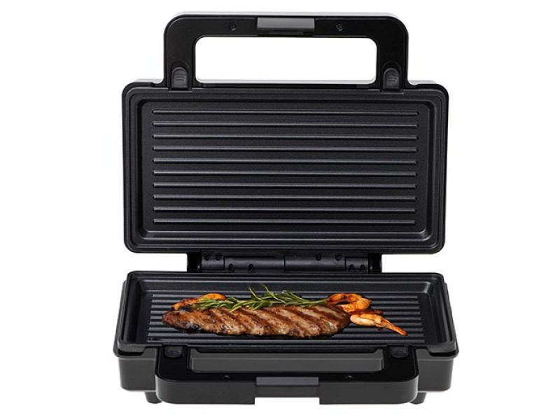 Adler AD 3073 Sandwich toaster Silver - Black AD 3073 – Adler Тостери