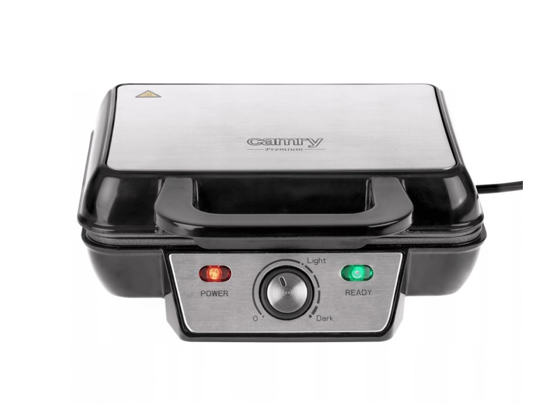 Camry CR 3046 waffle iron 2 waffle(s) Black 1000 W CR 3046 – Adler Тостери
