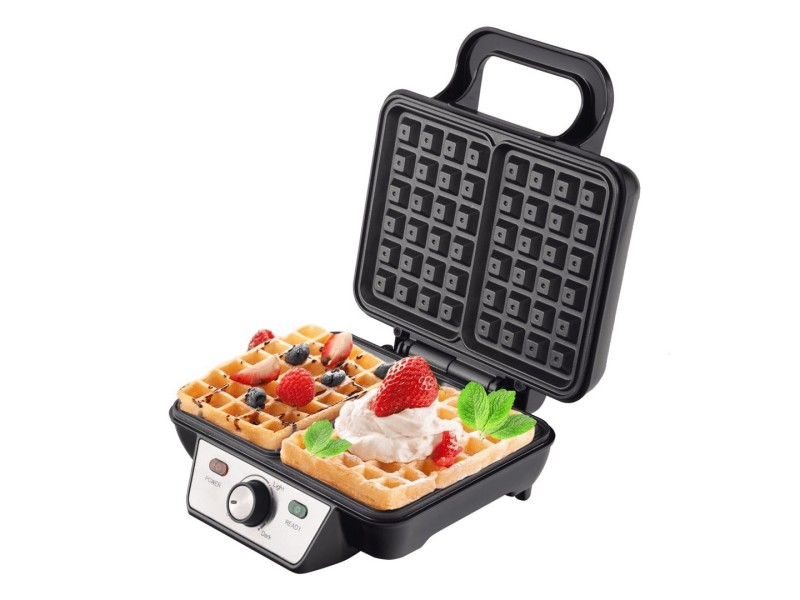 Camry CR 3046 waffle iron 2 waffle(s) Black 1000 W CR 3046 – Adler Тостери