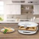 Clatronic ST 3477 sandwich maker 750 W White ST 3477 – Clatronic Тостери