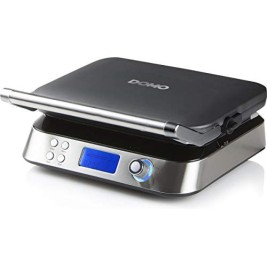 Domo DO9219W waffle iron 2 waffle(s) 1600 W Stainless steel