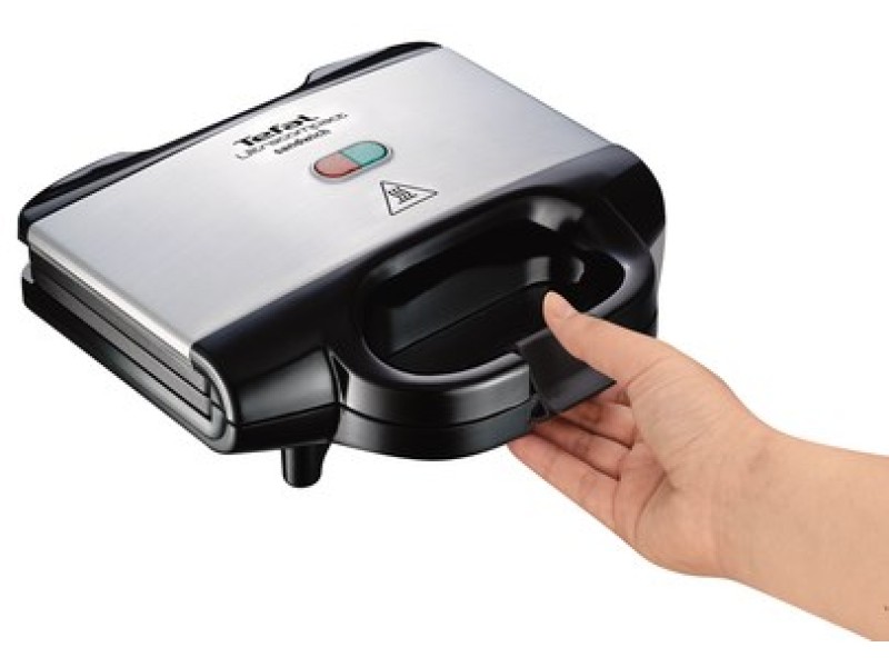 Tefal SM1572 sandwich maker 700 W Black, Stainless steel SM 1572 – Tefal Тостери