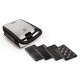 Tefal SW854D sandwich maker 700 W Black, Stainless steel Tefal SW854D sandwich maker 700 W Black, Stainless steel SW854D – Tefal Тостери