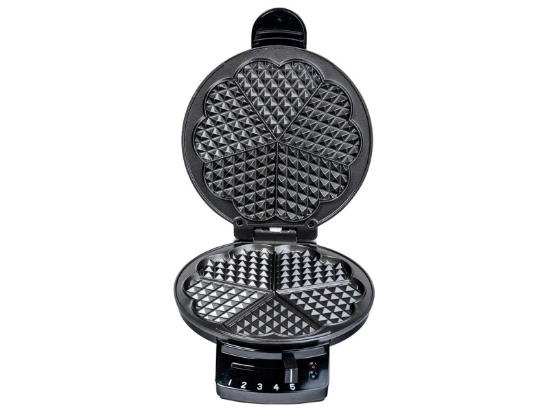 Waffle Iron Ravanson GR-7010 5 waffle(s) 1200 W Black GR-7010 – Ravanson Тостери