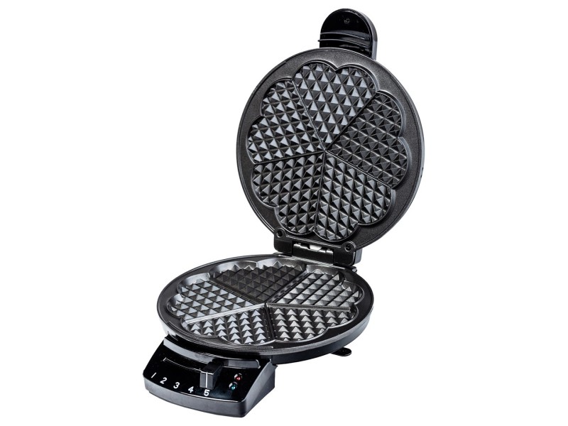 Waffle Iron Ravanson GR-7010 5 waffle(s) 1200 W Black GR-7010 – Ravanson Тостери