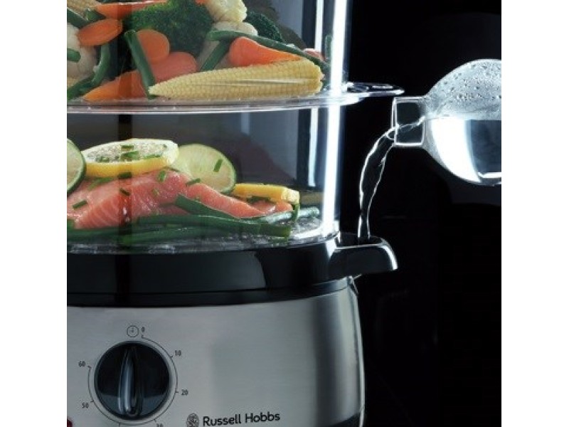 RUSSELL HOBBS Cook@Home 19270-56 steam cooker 9 l 800 W Silver, Black AGDRUSPAR0001 – Russel Hobbs Уреди за готвене на пара