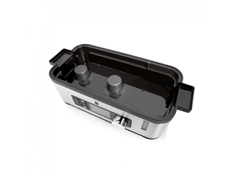 WMF KITCHENminis 0415090011 steam cooker 2 basket(s) Countertop 900 W Black, Stainless steel 415090011 – WMF Уреди за готвене на пара