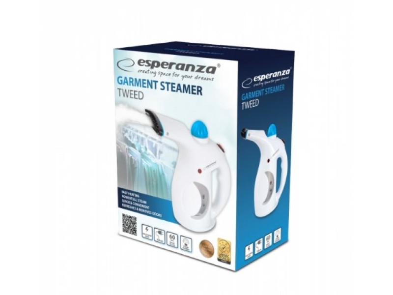 Esperanza EHI006 garment steamer Handheld garment steamer 0.2 L 800 W Black, Blue, White EHI006 – Esperanza Домашни потреби