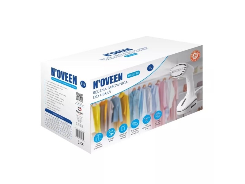 Handheld Clothes Steamer Noveen HGS340 HGS340 – NOVEEN Домашни потреби