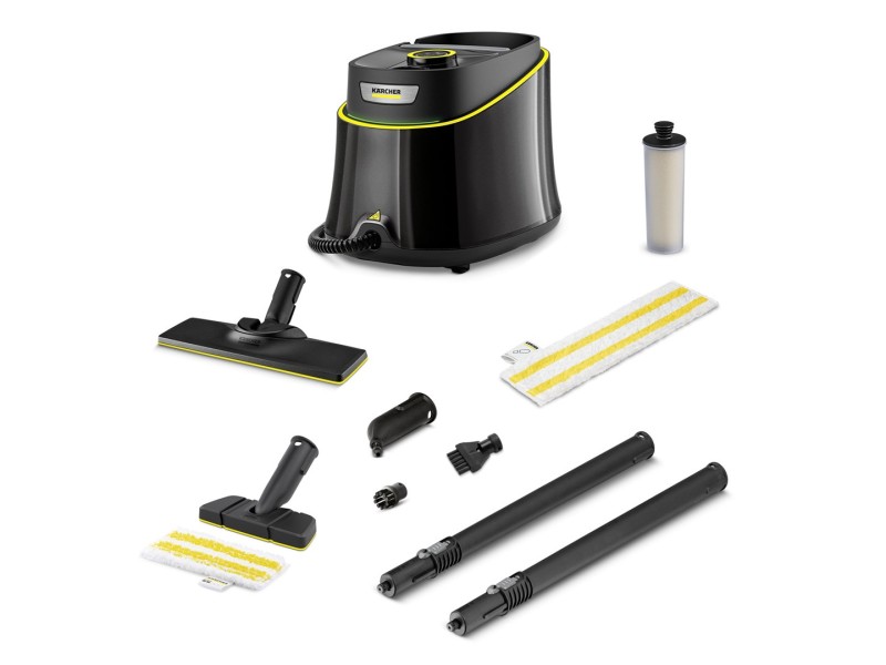 Kärcher 1.513-436.0 steam cleaner Cylinder steam cleaner 1 L 1900 W Black 1.513-436.0 – KARCHER Домашни потреби