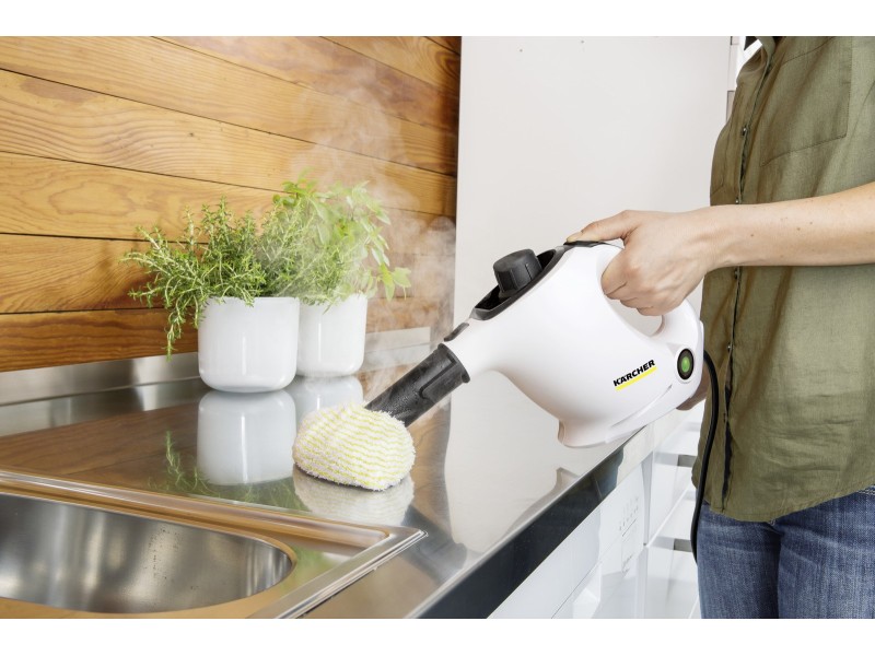 Kärcher SC 1 Cylinder steam cleaner 1200 W Black, White 1.516-400.0 – KARCHER Домашни потреби