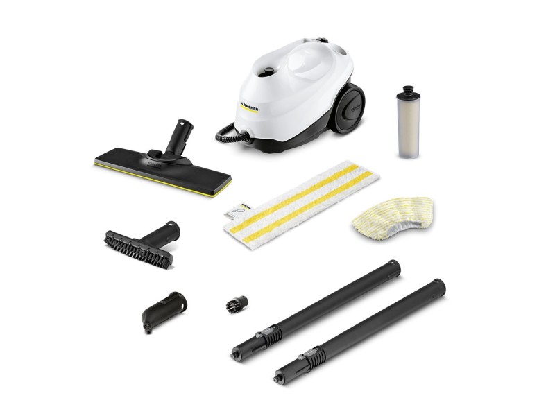 Kärcher SC 3 EasyFix Cylinder steam cleaner 0.5 L 1900 W Black, White 1.513-650.0 – KARCHER Домашни потреби