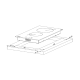 Akpo PKA 30 830/2 hob Black Built-in 30 cm 2 zone(s) PKA 30830/2 – AKPO Котлони за вграждане