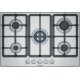 Bosch Serie 4 PGQ7B5B90 hob Stainless steel Built-in 75 cm Gas 5 zone(s) PGQ7B5B90 – BOSCH Котлони за вграждане