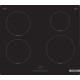 Bosch Serie 4 PUE611BB5E hob Black Built-in 60 cm Zone induction hob 4 zone(s) PUE611BB5E – BOSCH Котлони за вграждане