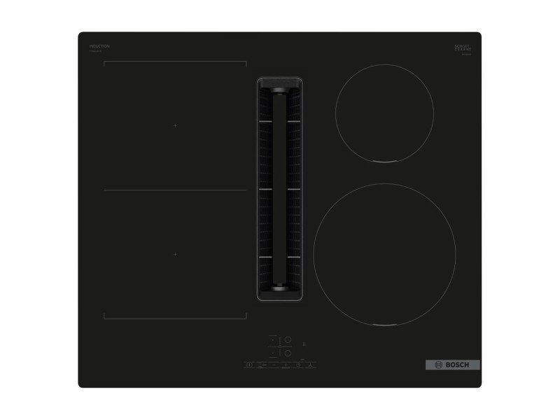 Bosch Serie 4 PVS611B16E hob Black Built-in 59.2 cm Zone induction hob 4 zone(s) PVS611B16E – BOSCH Котлони за вграждане