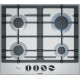 Bosch Serie 6 PCP6A5B90 hob Black, Stainless steel Built-in Gas 4 zone(s) PCP6A5B90 – BOSCH Котлони за вграждане