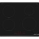 Bosch Serie 6 PIE631HB1E hob Black Built-in 60 cm Zone induction hob 4 zone(s) PIE631HB1E – BOSCH Котлони за вграждане