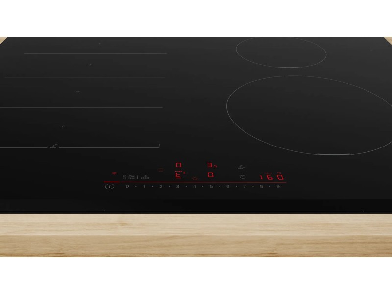 Bosch Serie 6 PIX631HC1E hob Black Built-in 60 cm Zone induction hob 4 zone(s) PIX631HC1E – BOSCH Котлони за вграждане
