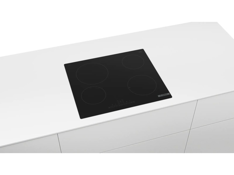 Bosch Serie 6 PKE611FP2E hob Black Built-in 60 cm Ceramic 4 zone(s) PKE611FP2E – BOSCH Котлони за вграждане