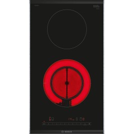 Bosch Serie 6 PKF375FP2E hob Black Built-in 30 cm Ceramic 2 zone(s)