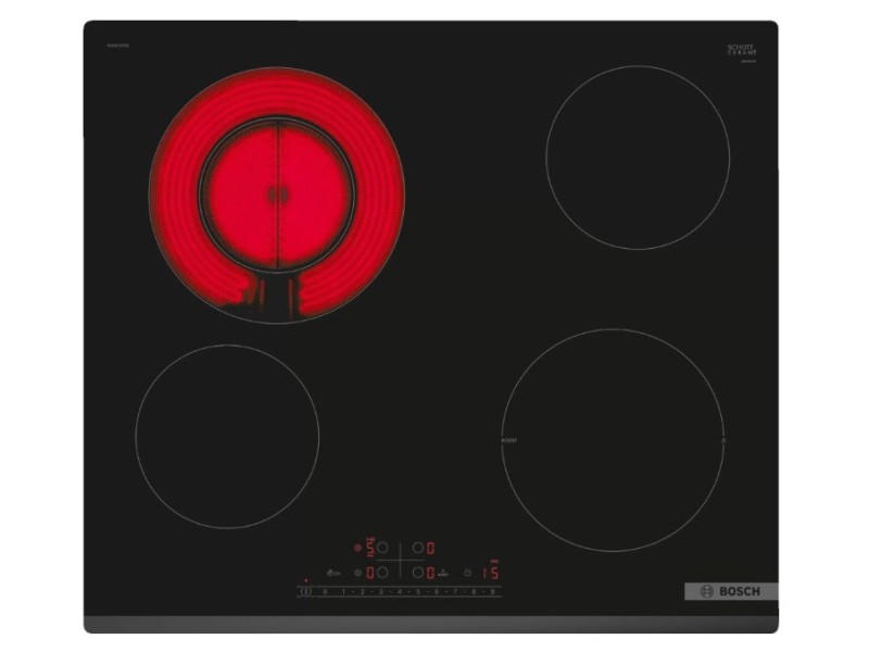 Bosch Series 6 ceramic hob PKF645FP2C 60 cm 4 zone(s) PKF631FP3E – BOSCH Котлони за вграждане