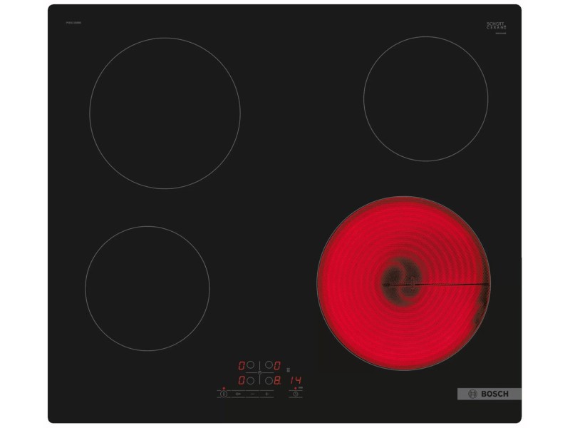 Ceramic hob BOSCH PKE611BB2E PKE611BB2E – BOSCH Котлони за вграждане