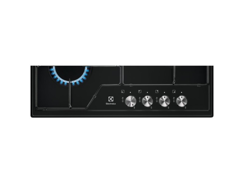 Electrolux EGS6424K hob Black Built-in 60 cm Gas 4 zone(s) EGS6424K – Electrolux Котлони за вграждане